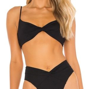 🆕 2pc REVOLVE X L*SPACE Ringo Top & Camacho Reversible Bottom in Black